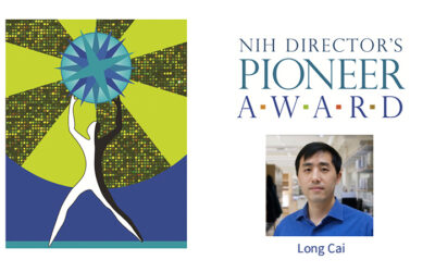 Long Cai receives NIH Director’s Pioneer Award